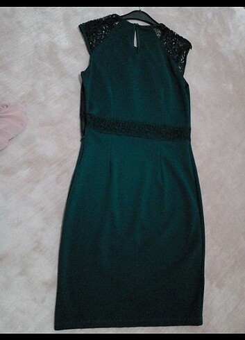 m Beden yeşil Renk Kadın elbise