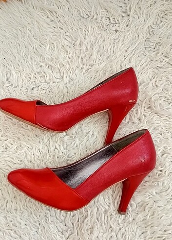 36 Beden Kırmızı stiletto