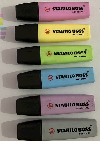 Stabilo Boss Orijinal Pastel Fosforlu Kalem Seti