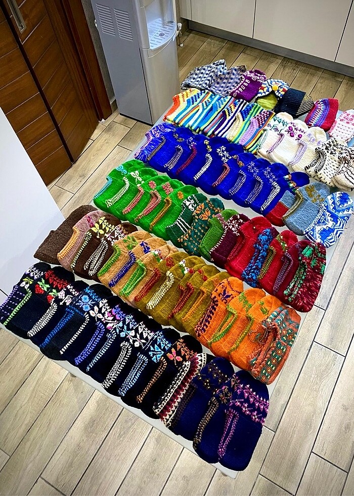 EL ÖRGÜSÜ VINTAGE PATİKLER - Görsel 5