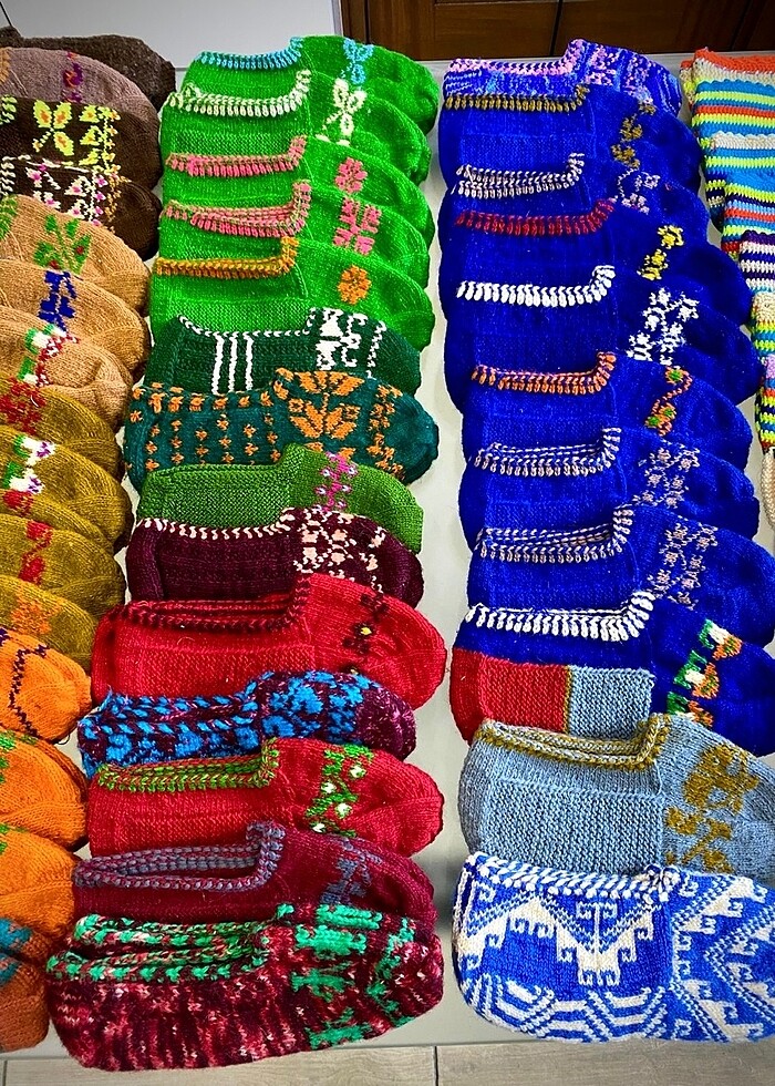 EL ÖRGÜSÜ VINTAGE PATİKLER - Görsel 3