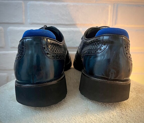 DAMAT TWEEN LACİVERT 0 DERİ AYAKKABI - Görsel 5