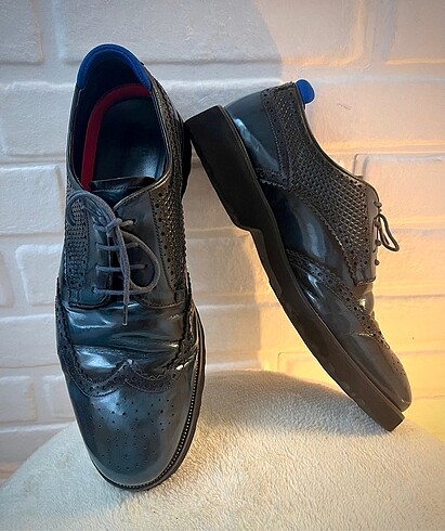 DAMAT TWEEN LACİVERT 0 DERİ AYAKKABI - Görsel 4