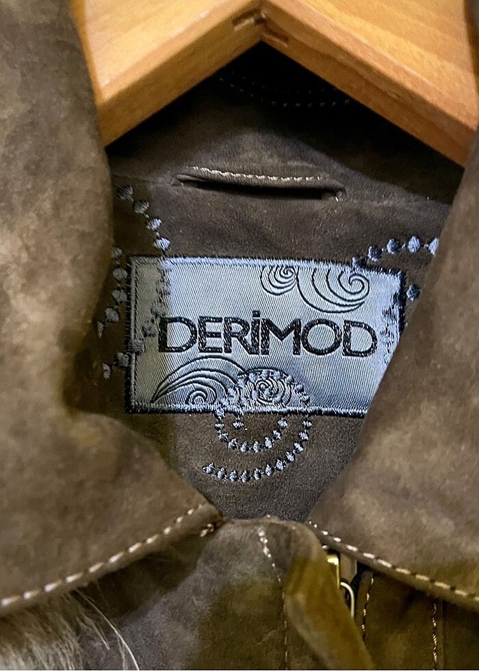 DERİMOD KAHVERENGİ SÜET KABAN - Görsel 3