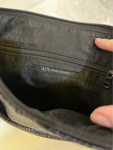 ARMANI EXCHANGE SİYAH ÇANTA - Görsel 7