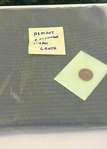 ARMANI EXCHANGE SİYAH ÇANTA - Görsel 9