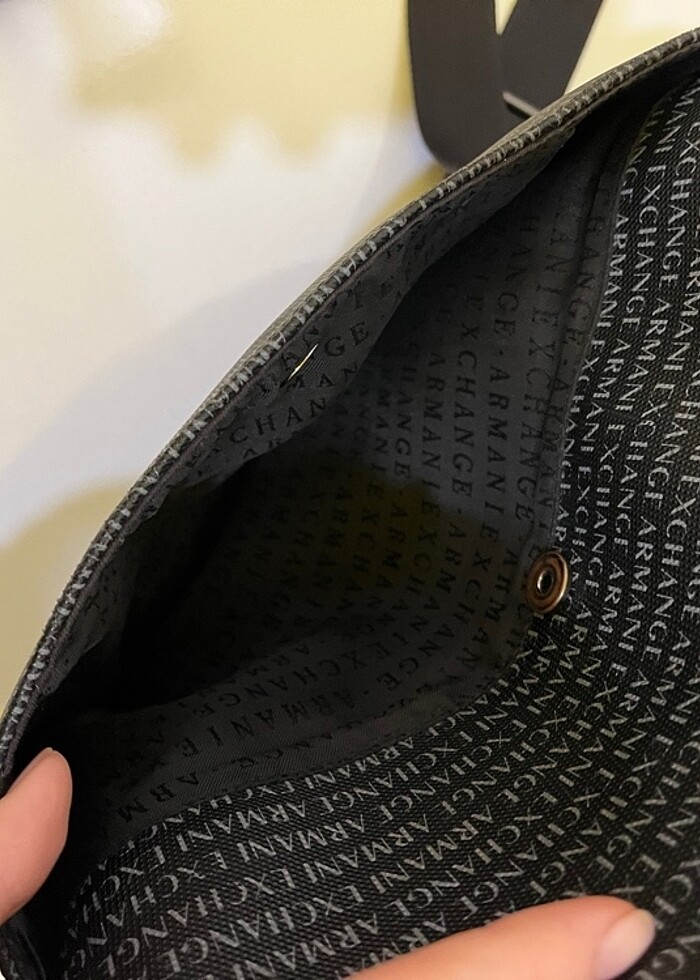 ARMANI EXCHANGE SİYAH ÇANTA - Görsel 4