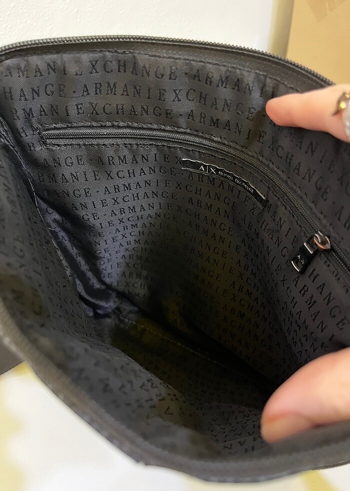 ARMANI EXCHANGE SİYAH ÇANTA - Görsel 3