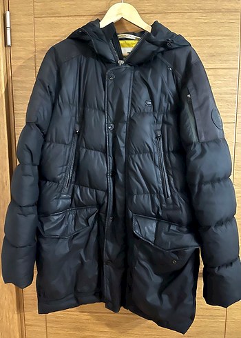 G-STAR SİYAH ŞİŞME MONT - Görsel 2