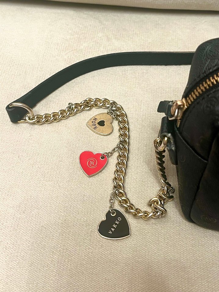 VAKKO MONOGRAM SİYAH ÇANTA - Görsel 2