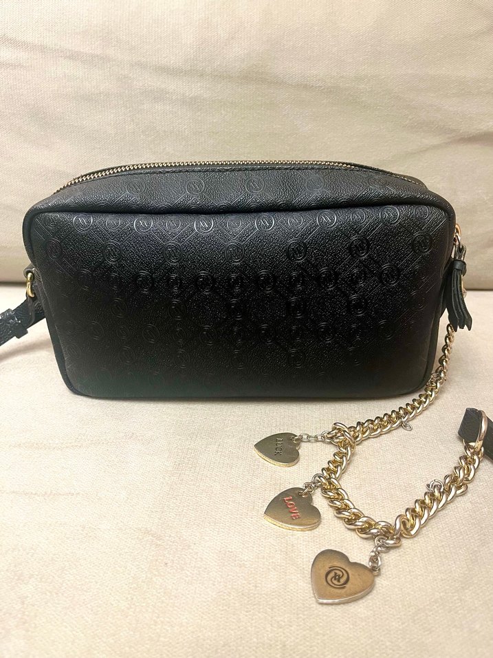 VAKKO MONOGRAM SİYAH ÇANTA - Görsel 3