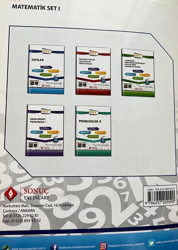 TYT Matematik Seti 1 - Kazanım Merkezli Soru Kitabı - Görsel 2