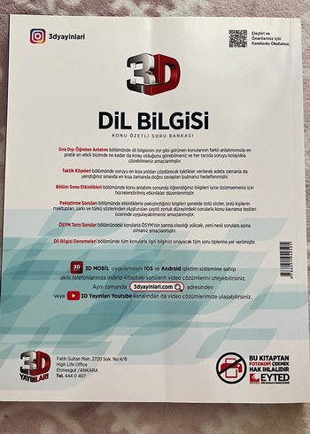 Dil Bilgisi Konu Özetli Soru Bankası - Görsel 2