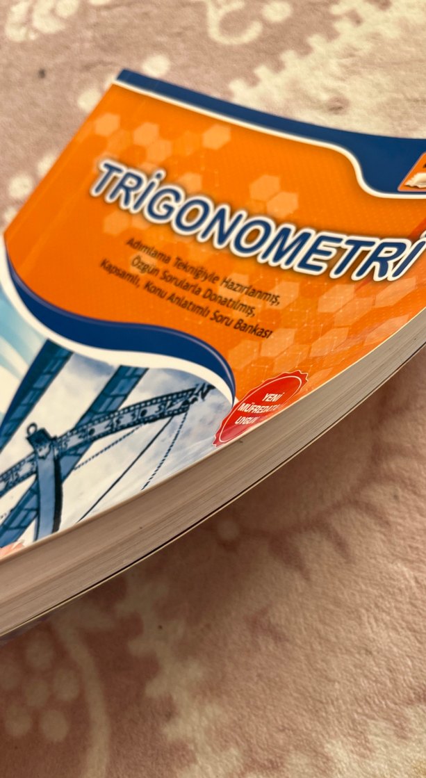 Trigonometri Soru Bankası - Fatih İhtiyaroğlu - Görsel 3