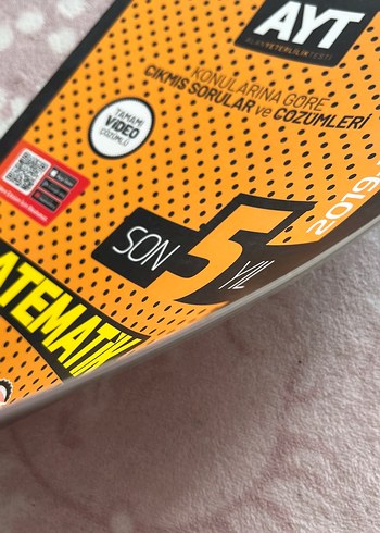 AYT Matematik Son 5 Yıl Çıkmış Sorular Kitabı - Görsel 3