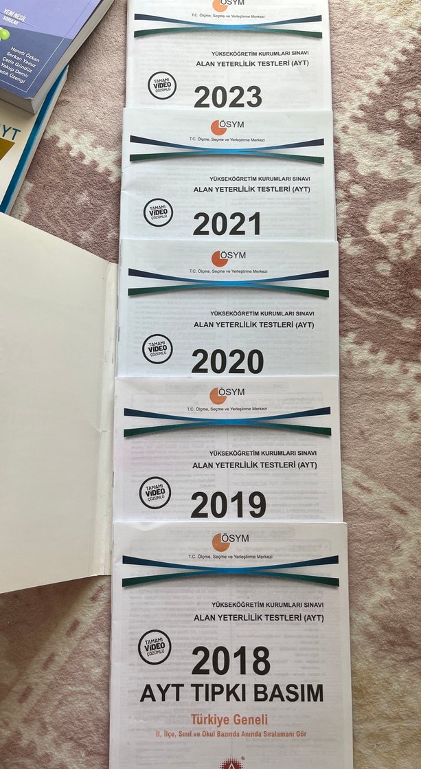 AYT Tıpkı Basım Son 6 Yıl - Görsel 2