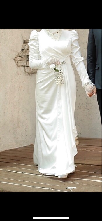 nikah elbisesi