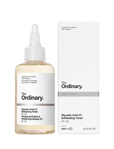 The Ordinary Glycolic Acid 7% Toning Solution 100 mL - Cilt Tonu