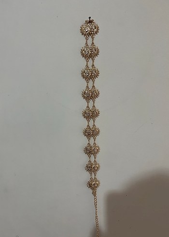 Uzun Zincirli Bohem Güneş Desenli Kemer - Görsel 4