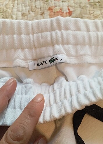 Lacoste eşofman m beden ysnında nebati hırks - Görsel 3