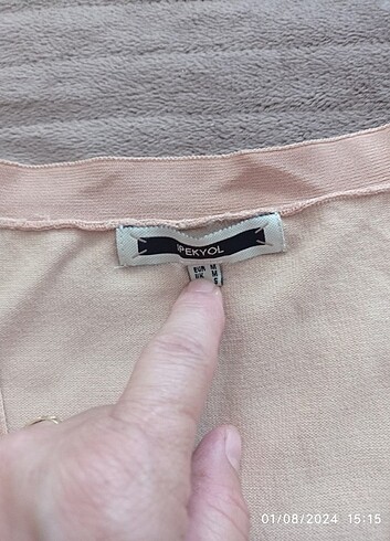 m Beden camel Renk Şık bluz 