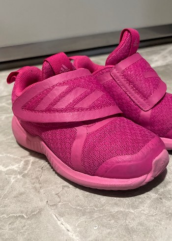 Kız Çocuk Pembe Cırt Cırtlı Spor Ayakkabı - Görsel 2