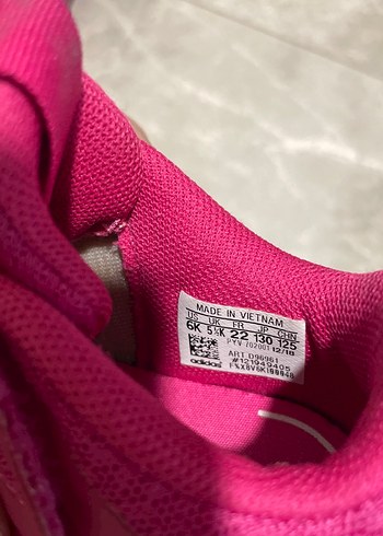 Kız Çocuk Pembe Cırt Cırtlı Spor Ayakkabı - Görsel 3