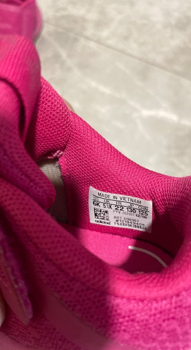 Kız Çocuk Pembe Cırt Cırtlı Spor Ayakkabı - Görsel 3