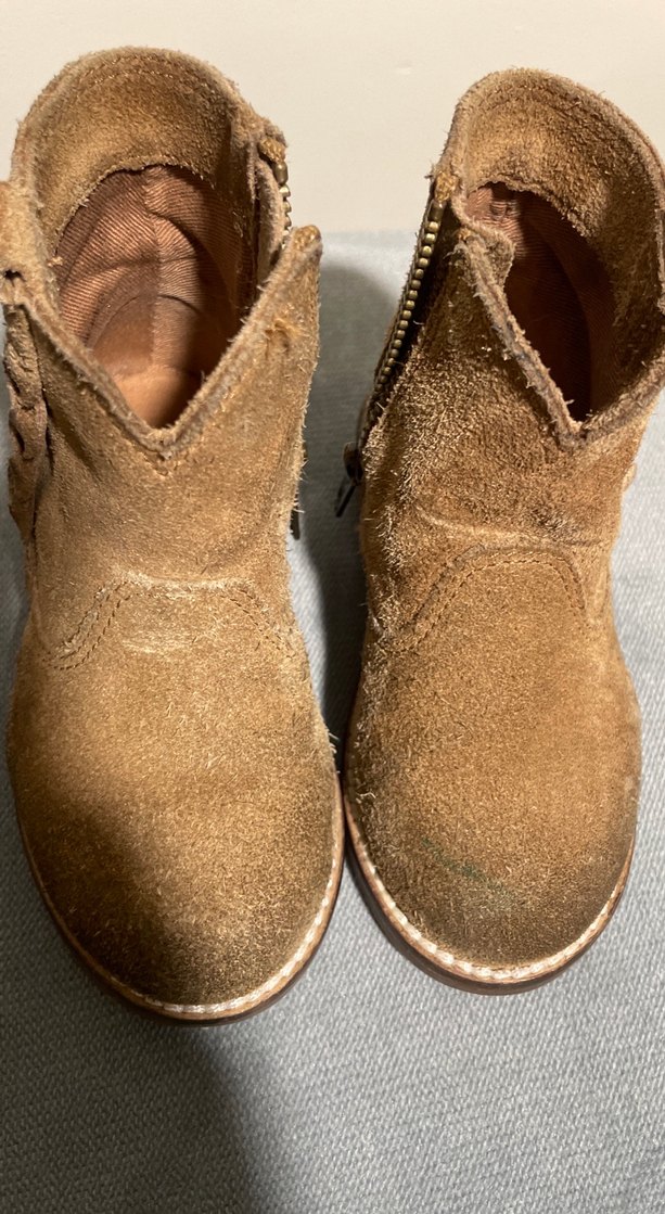 Kız Çocuk Süet Kahverengi Bot - Görsel 3