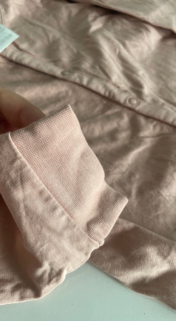 Düğmeli Pembe Bebek Kız Tulum - Görsel 3