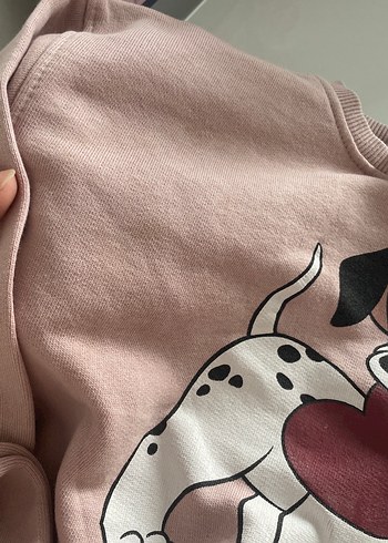 Pembe köpek Desenli kız bebek takımı - Görsel 3