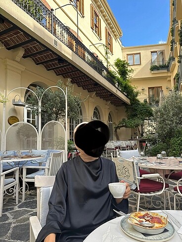 Saten gömlek tunik
