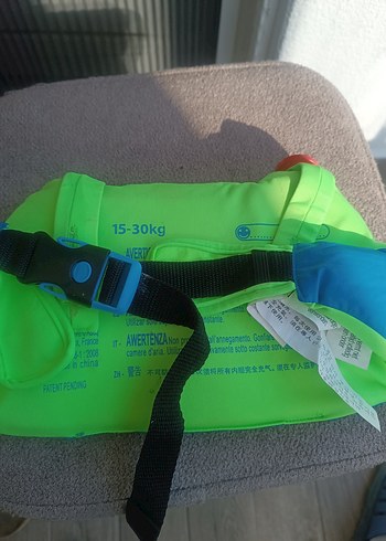 Renkli Turkuaz Çocuk Yüzme Can Simidi decatlon 15-30 kg - Görsel 2