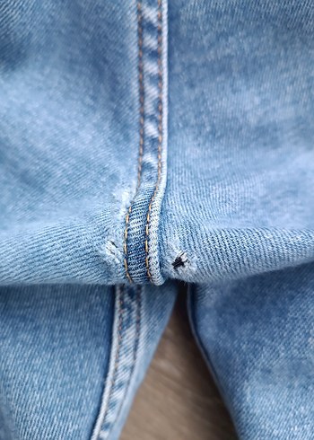 Gri Mavi Erkek Denim Pantolon Levıs marka 36 beden - Görsel 3