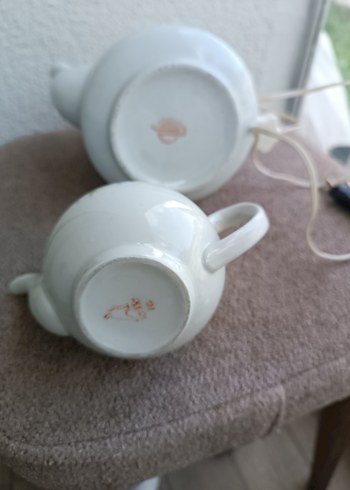 Elektrikli Beyaz Seramik Çaydanlık - Görsel 2