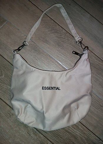 Diğer Minimalist Krem Omuz Cantasi