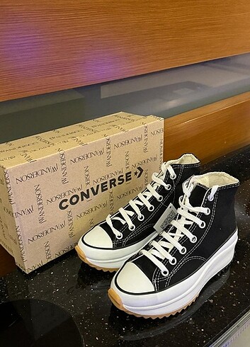 37 Beden siyah Renk Converse Wanderson Run Star 