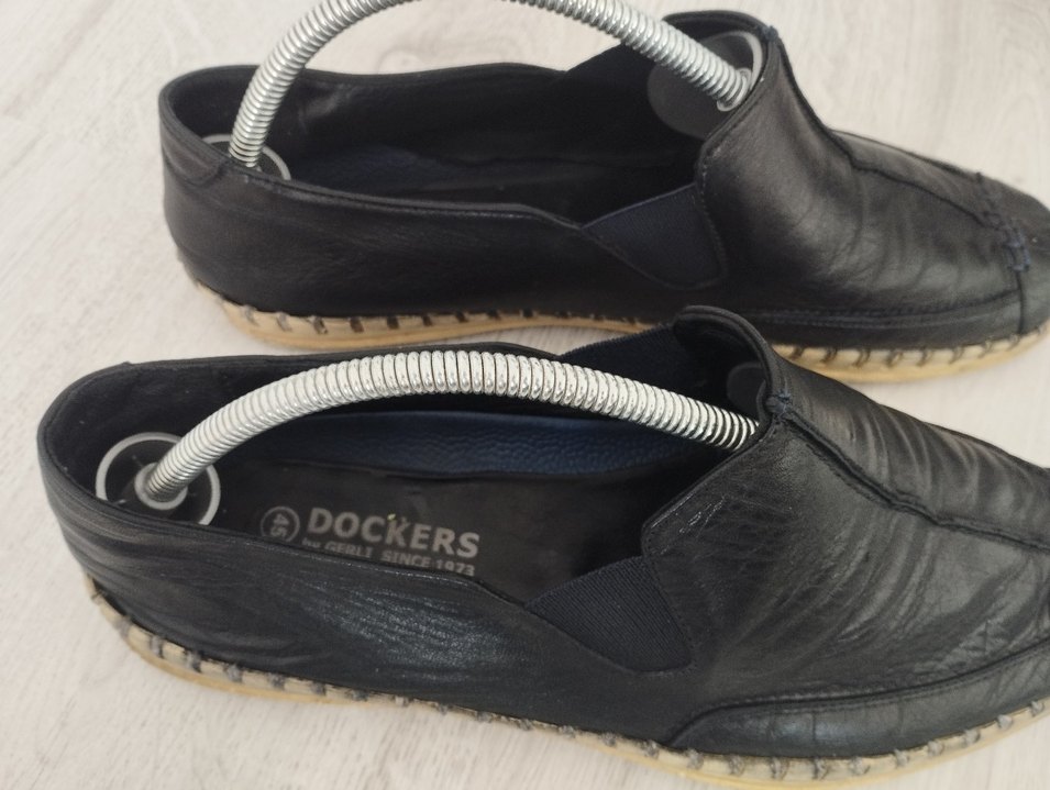 Siyah Erkek Espadril Deri Ayakkabı - Görsel 3