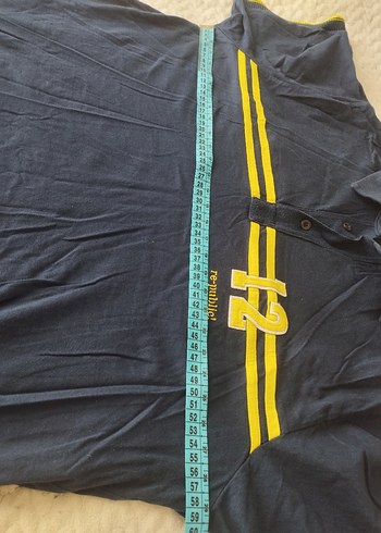 Fenerium Siyah Sarı Çizgili Erkek Polo Tişört - Görsel 4