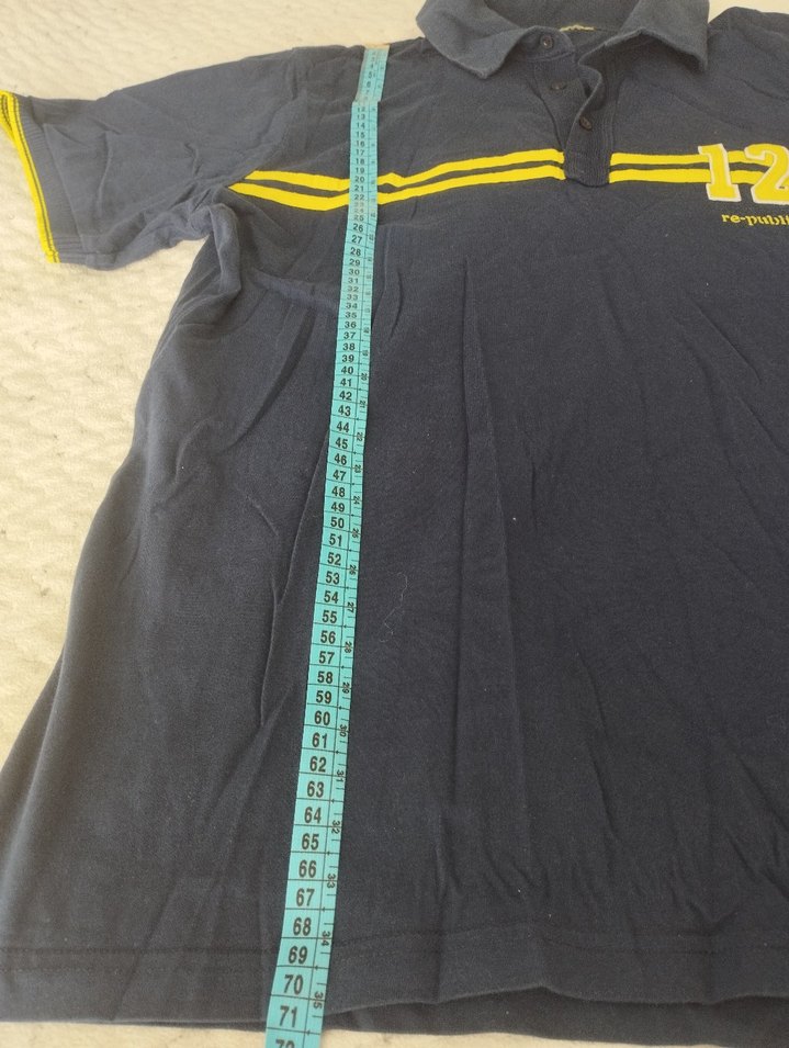 Fenerium Siyah Sarı Çizgili Erkek Polo Tişört - Görsel 3