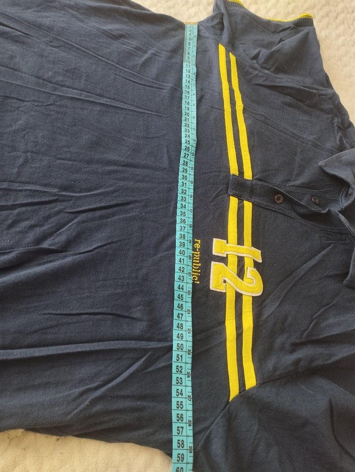 Fenerium Siyah Sarı Çizgili Erkek Polo Tişört - Görsel 4