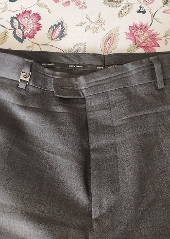 Pierre Cardin Pierre Cardin marka Gri Erkek Pantolonu, Normal Boy, Kemerli