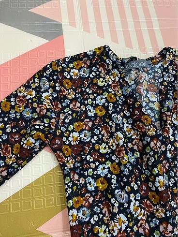 Mango Uzun kol likralı elbise