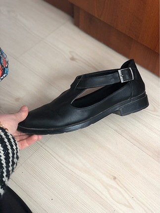 Mat deri ayakkabı