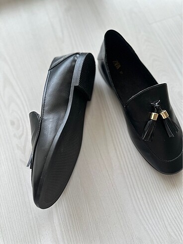 37 Beden Zara siyah loafer
