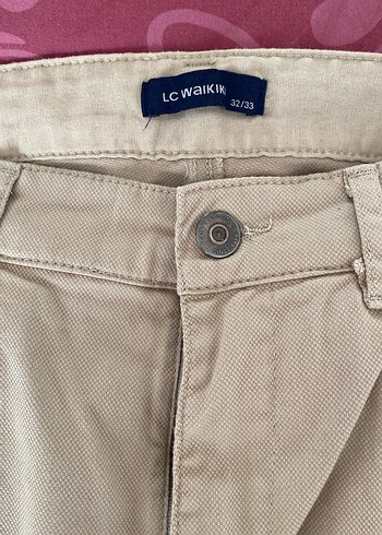 LC Waikiki Bej Duz Pantolon