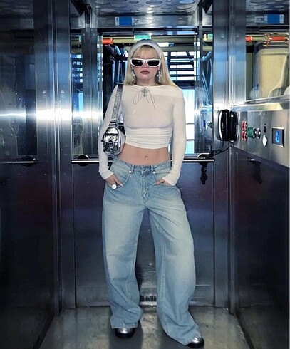 Baggy Jeans Mavi
