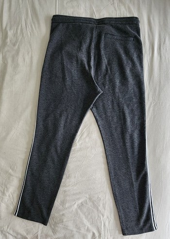 Gri kenarları Çizgili Spor Eşofman Pantolon - Görsel 8