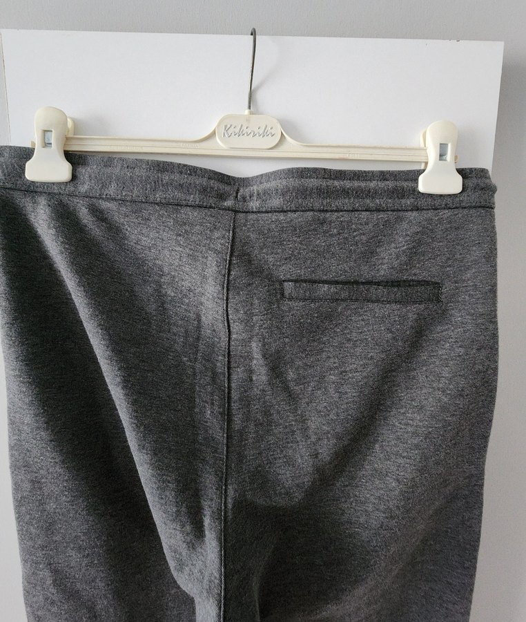 Gri kenarları Çizgili Spor Eşofman Pantolon - Görsel 4