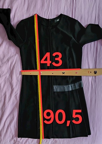 Adil Işık siyah pileli salaş uzun kollu elbise - Görsel 11